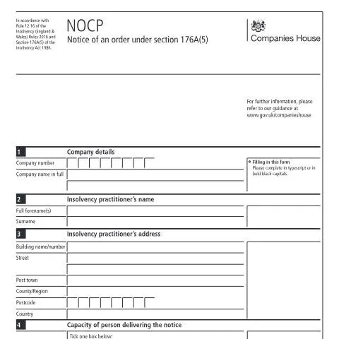 Document preview: Understanding the Court Order Notice under Section 176A(5) — Government & admin