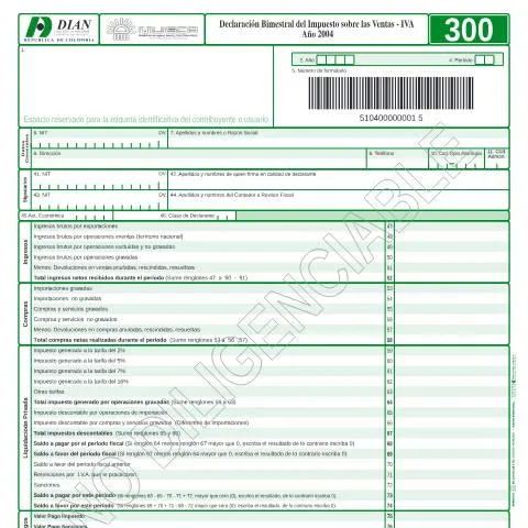 Vista previa del documento Marco Legal de la Declaración Bimestral del IVA en 2004 — Impuestos (CERFA n°F300-2004)