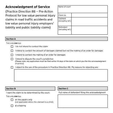 Document preview: Understanding the N210B Form for RTA Claims — Legal & justice