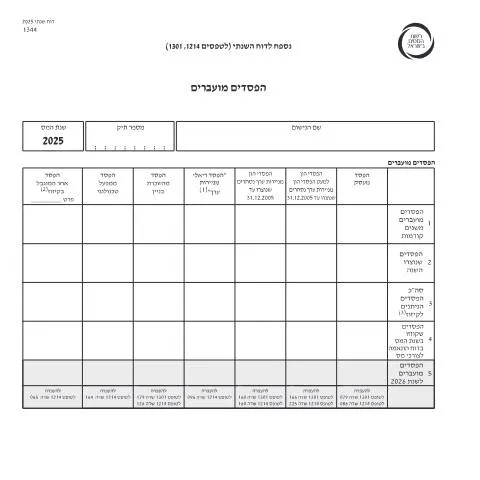 Document preview: דיווח ותשלום מס שנתי 2025 ליחידים ובעלי עסקים — Taxes (CERFA n°itc1344)