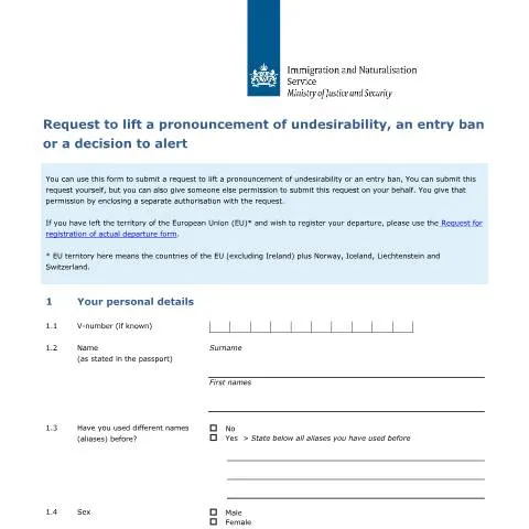 Documentvoorvertoning: Procedure voor het opheffen van een afkeuringsbeslissing en — Immigratie & visa (CERFA n°9504)