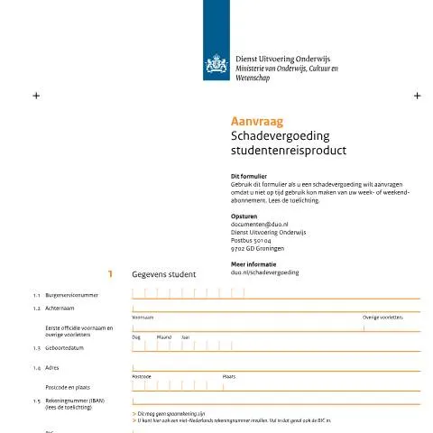 Documentvoorvertoning: Compenseer uw kosten met de aanvraag schadevergoeding — Onderwijs & opleiding