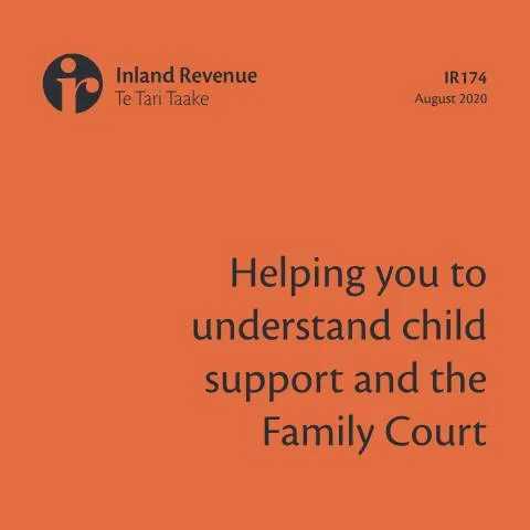 Document preview: Navigating Child Support: Insights from the IR174 Form — Family (CERFA n°IR174)