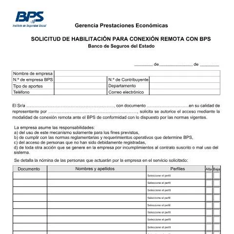 Vista previa del documento Requisitos para Completar la Solicitud de Perfiles BSE — Trámites administrativos