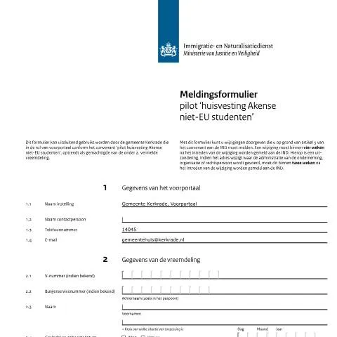 Documentvoorvertoning: Belang van het Meldingsformulier 7098 voor Studentenhuisvesting — Immigratie & visa (CERFA n°7098)