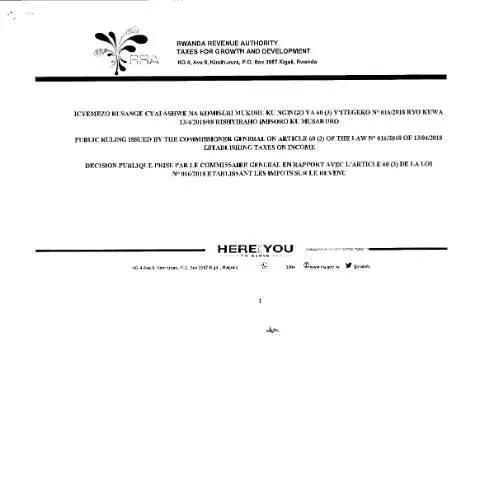 Document preview: Understanding the CG Ruling Article 60 Rotated: Its Purpose and — Taxes (CERFA n°cg_ruling_art_60-rotated)
