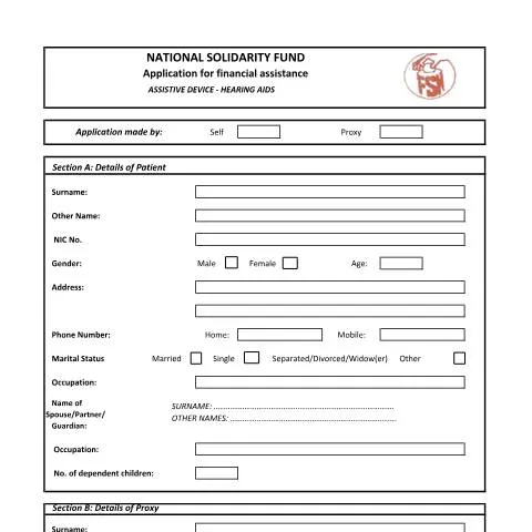 Document preview: Essential Steps for Hearing Aids Application in Mauritius — Health (CERFA n°Hearing-Aids)