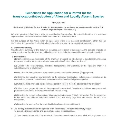 Document preview: Understanding Aquaculture Permits in Ireland — Government & admin