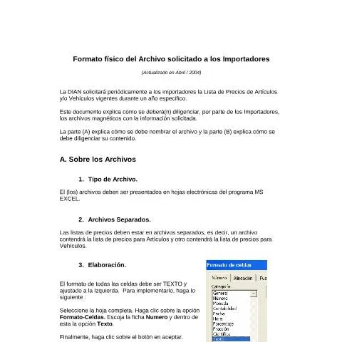 Vista previa del documento Guía para Reportar Listas de Precios en Colombia 2008 — Trámites administrativos (CERFA n°Instructivo_reporte_lista_2008)