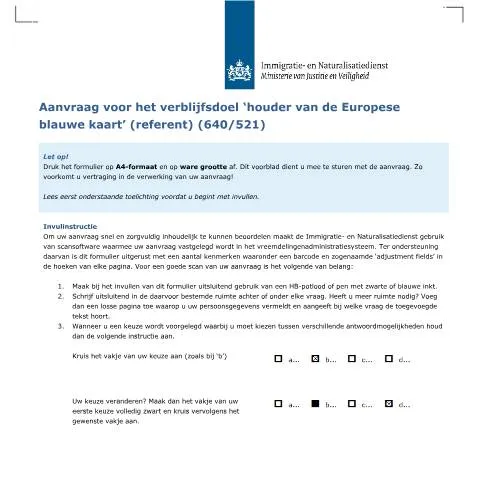 Documentvoorvertoning: Belang van aanvraagformulier 7017 voor de Europese blauwe kaart — Immigratie & visa (CERFA n°7017)