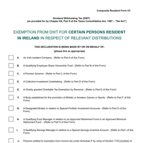 Document preview: Guide to Completing the Composite Resident Form V3 — Taxes (Form V3)