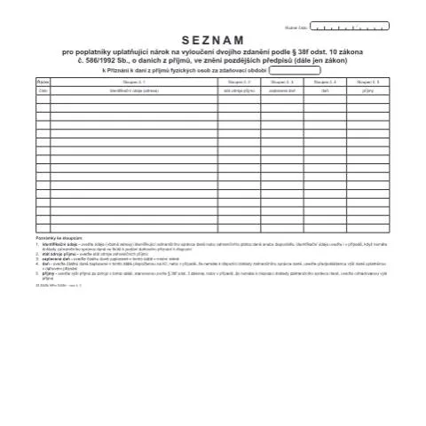 Document preview: Jak se vyhnout dvojímu zdanění v Tchéquii? — Daně a fiskální záležitosti (CERFA n°25 5405b)