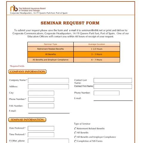 Document preview: Guide to the Seminar Request Form for Professional Development — Government & admin (CERFA n°seminar form print 18)