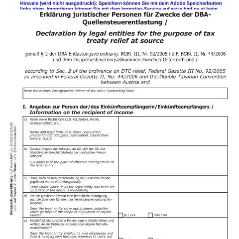 Dokumentvorschau: Die Bedeutung der ZS-QU2 für juristische Personen in Österreich — Steuern (CERFA n°ZS-QU2)