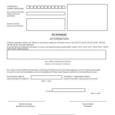 Document preview: Sve što trebate znati o Tiskanici br 4 3b — Mirovina i penzija (CERFA n°Tiskanica_br_4_3b_fr)