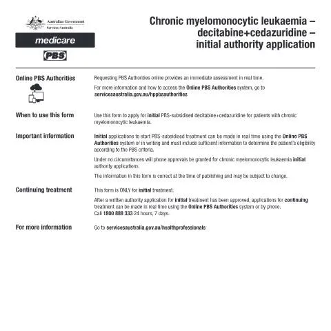 Document preview: Understanding the PB340 Form for CMML Treatment — Health (CERFA n°PB340)