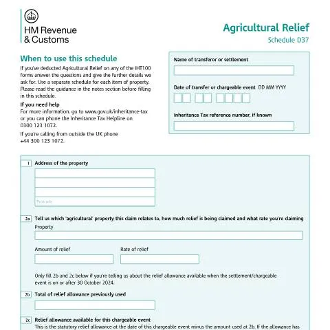 Document preview: Understanding Agricultural Relief for Trusts in the UK — Taxes