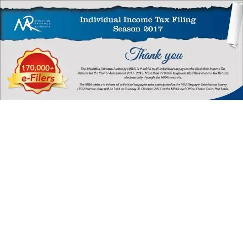 Document preview: Understanding the Importance of the 2017 Tax Filing Season — Taxes (CERFA n°FilingSeason2017ThankYou)