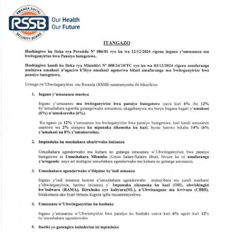 Document preview: Key Insights on Rwanda's Merged 1 Pension Document — Government & admin (CERFA n°merged_1_adba12649b)