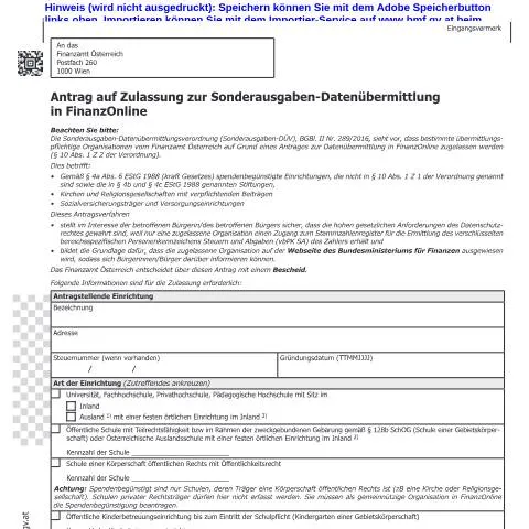 Dokumentvorschau: Effiziente Sonderausgaben mit dem Spend1-Antrag verwalten — Steuern (CERFA n°Spend1)