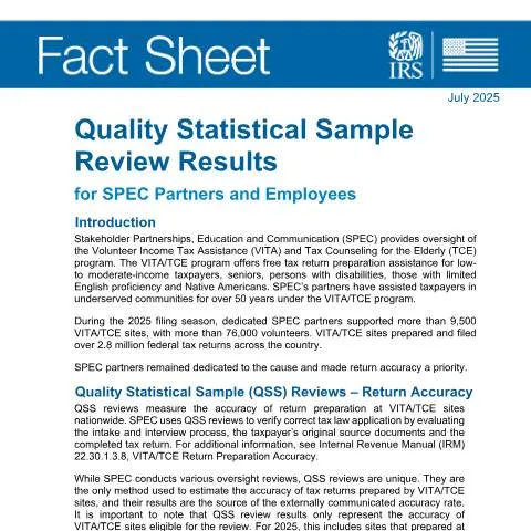 Document preview: Understanding IRS Publication 5347 for Tax Volunteers — Taxes (CERFA n°PUB-5347)