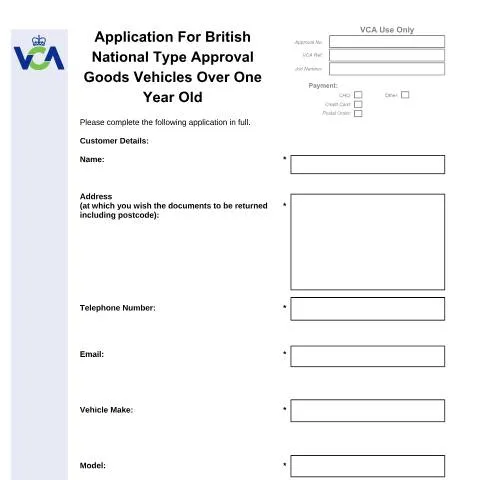Document preview: Understanding British National Type Approval for Older Goods Vehicles — Vehicle & driving