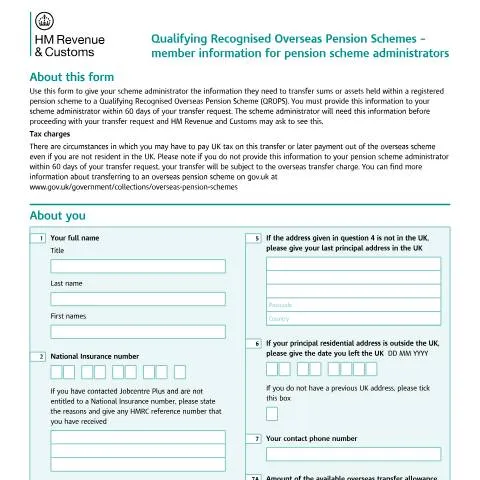 Document preview: Understanding APSS263: Your Gateway to International Pension Transfers — Government & admin