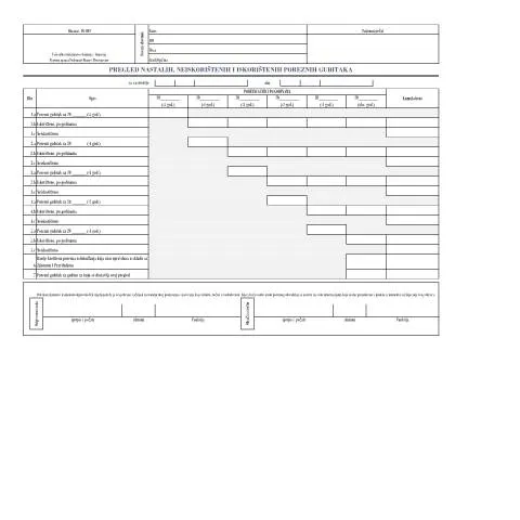 Document preview: Obrazac PG-809: Ključni vodič za porezne gubitke — Porezi i fiskalnost (CERFA n°PG-809)
