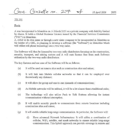Document preview: Understanding TR 291: A Guide for Businesses — Government & admin (TR291)