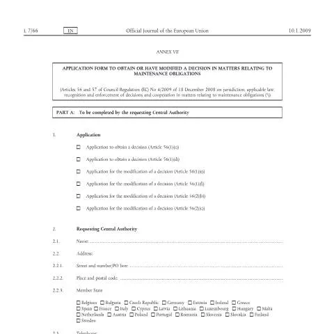Document preview: Understanding the UK Maintenance Application Process — Legal & justice