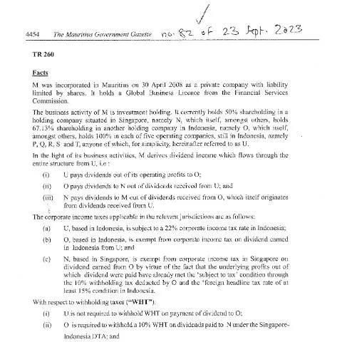 Document preview: A Comprehensive Overview of the TR 260 Document — Government & admin (TR260)