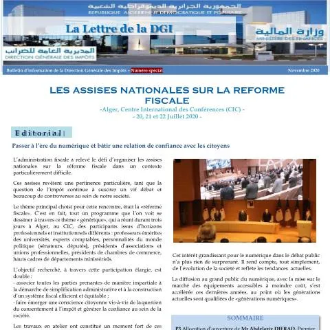 Aperçu du document LDGI_n-special_assises : Un outil clé pour les assises fiscales — Démarches administratives (CERFA n°LDGIn specialassises)