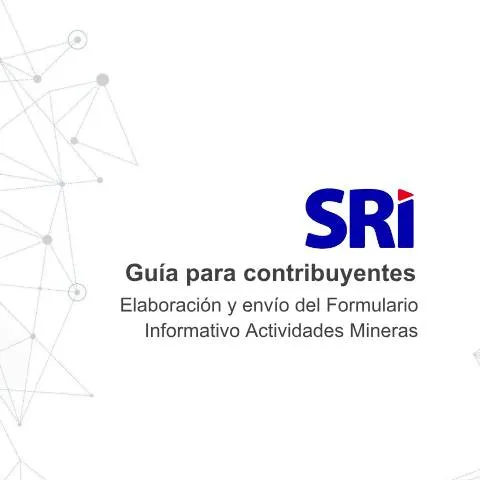 Vista previa del documento Todo lo que Necesitas Saber sobre el IVA en Minería — Impuestos (CERFA n°Guia contribuyente Formulario Informativo Actividades mineras)