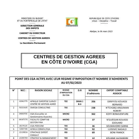 Aperçu du document Centres de Gestion Agréés 2023 : Un atout pour les entrepreneurs — Démarches administratives