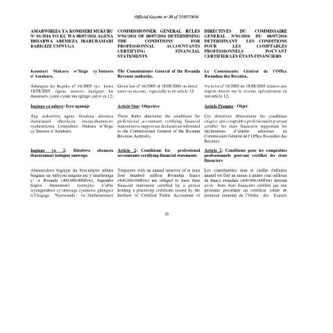 Document preview: Key Insights on Professional Accountants' Certification Rules in — Government & admin (CERFA n°commissioner_general_rules_determining_the_conditions_for_professional_accountants_certifying_financial_statements)
