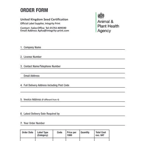 Document preview: Understanding Seed Certification Labels in the UK — Government & admin
