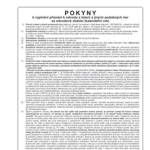 Document preview: Jak vyplnit přiznání k odvodu z loterií a jiných podobných her — Daně a fiskální záležitosti (CERFA n°25 5539/1)