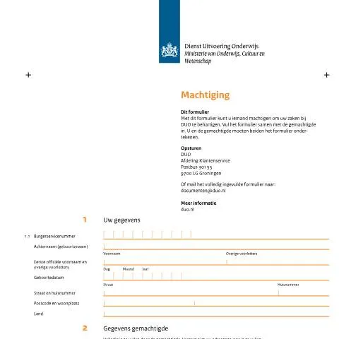 Documentvoorvertoning: De Kracht van Machtiging bij DUO voor Studenten — Onderwijs & opleiding