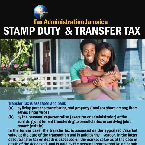 Document preview: Understanding the Stamp Duty & Transfer Tax Form in Jamaica — Taxes (CERFA n°stamp_duty_and_transfer_tax)