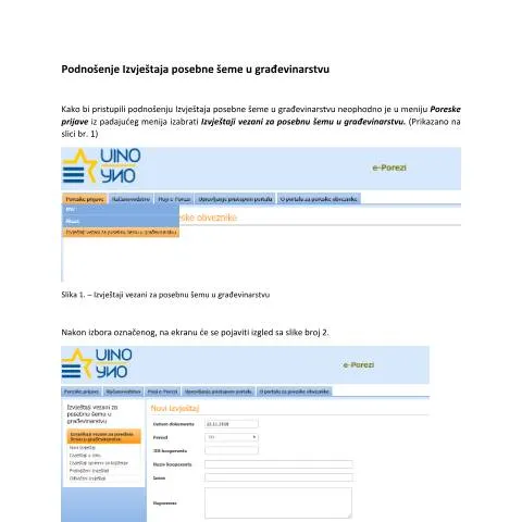 Document preview: Razumijevanje posebne šeme u građevinarstvu — Administrativne procedure