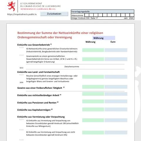 Aperçu du document Comprendre le formulaire CAR_D pour les entités religieuses — Impôts & fiscalité (CERFA n°CAR_D)