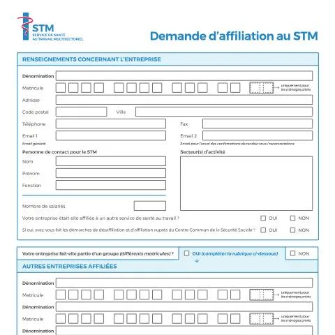 Aperçu du document Pourquoi adhérer au Service de Santé au Travail multisectoriel ? — Santé (CERFA n°affiliation-service-sante-travail-multisector)