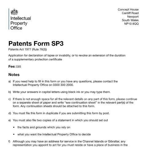 Document preview: Understanding SPC Management Applications in the UK — Legal & justice