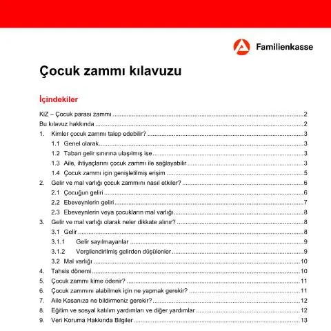Dokumentvorschau: Wichtige Informationen zum Kinderzuschlag (KiZ) für Familien — Familie (CERFA n°kiz2t-merkblattkinderzuschlag_ba034480)