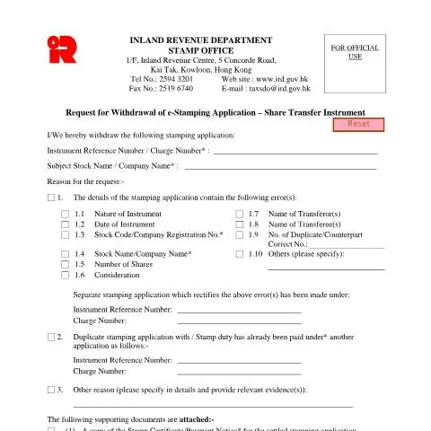 Document preview: Essential Guide to IRSD 141(E) for Share Transfer Withdrawals — Property & real estate (CERFA n°IRSD 141(E))