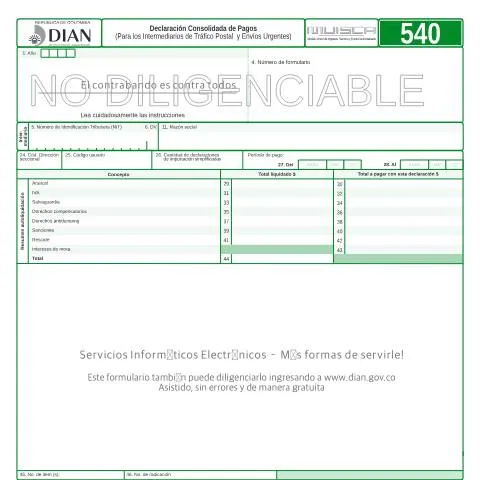 Vista previa del documento La Relevancia de la Declaración Consolidada de Pagos en el Comercio — Trámites administrativos (CERFA n°F540-2013)