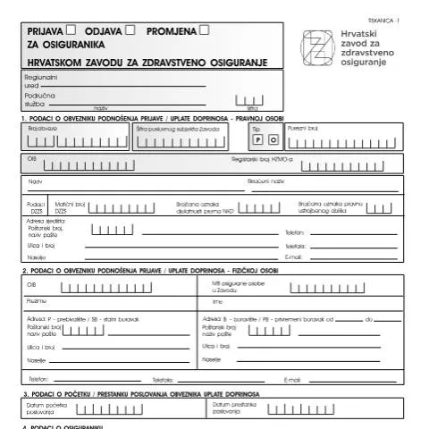 Document preview: Obrazac 432296: Ključ za upravljanje zdravstvenim pravima — Zdravlje (CERFA n°432296)