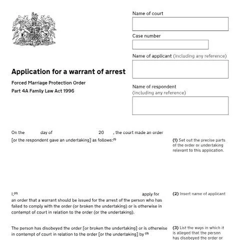 Document preview: Understanding the FL407A Application Process for Forced Marriage — Legal & justice