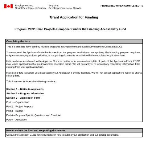 Document preview: Secure Funding for Accessibility Projects in Your Community — Work & employment (CERFA n°EMP5670)