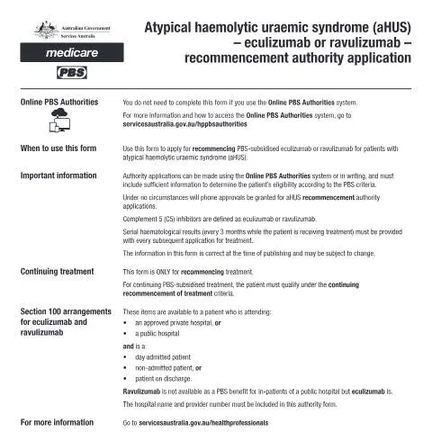 Document preview: Understanding the aHUS Recommencement Authority Form PB176 — Health (CERFA n°PB176)